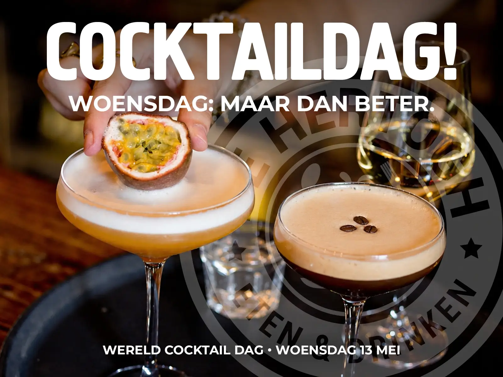 Wereldcocktaildag bij De Hertogh